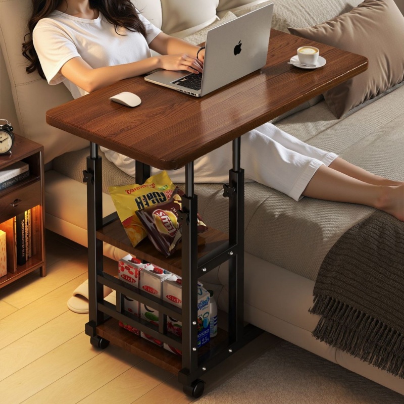 Desk Setup Laptop - Movable Lifting Bedside Table Bedside Small