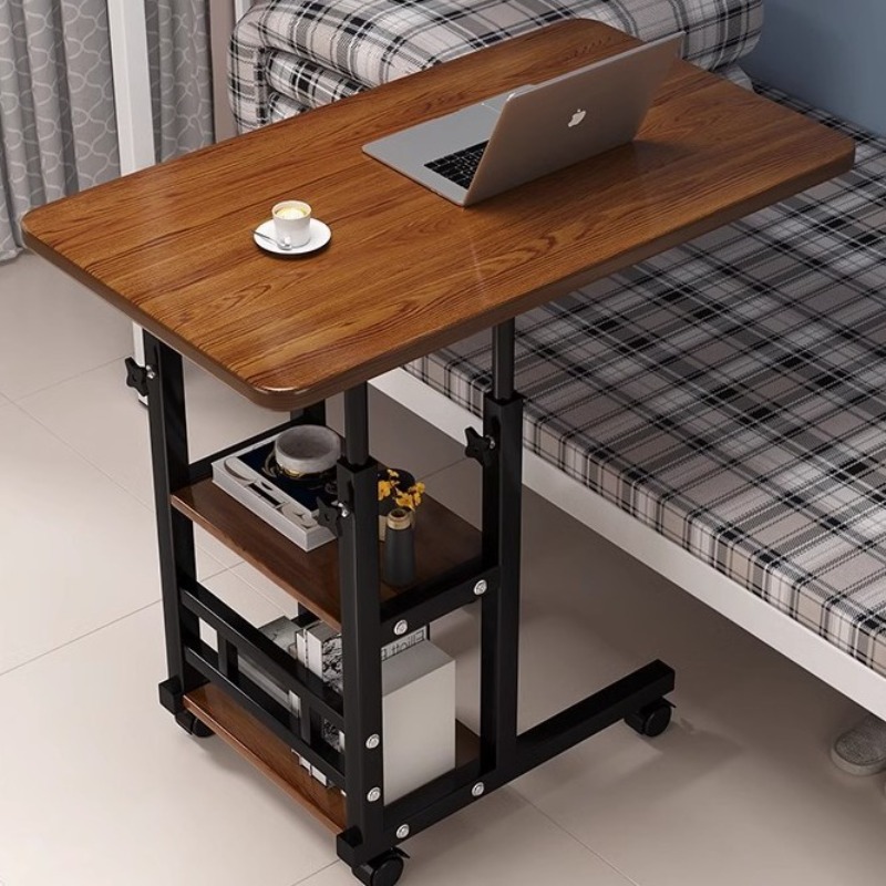 Desk Setup Laptop - Movable Lift Bed Bedroom Table Home
