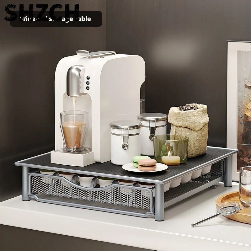 Drawer Organizer Bamboo - Drawer Style for Dolce Gusto Capsule