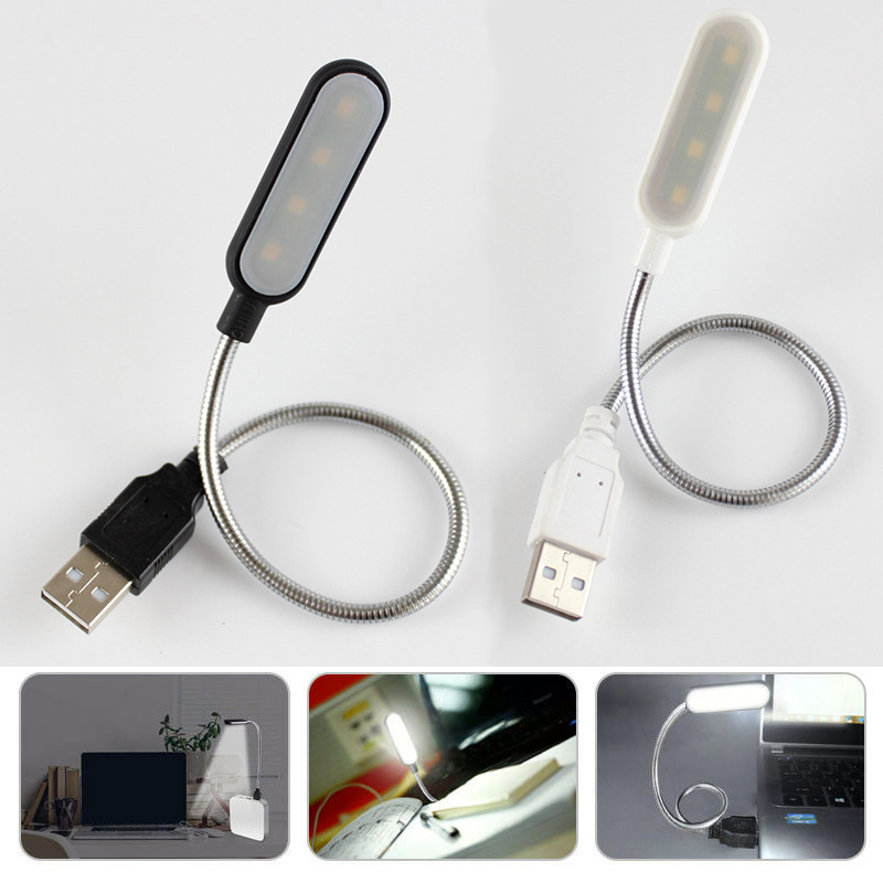Mini 4 LED Book Lamp Portable  - Desk Setup Laptop 评论和价格