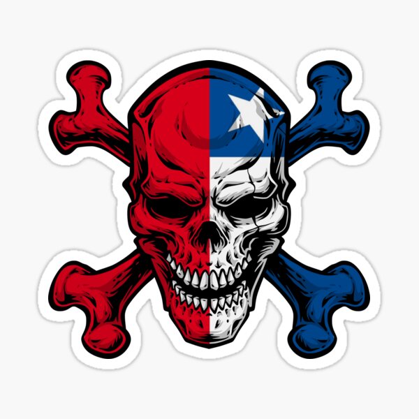 Chile Emblem Flag Skull Creati - Desk Setup Laptop 评论和价格
