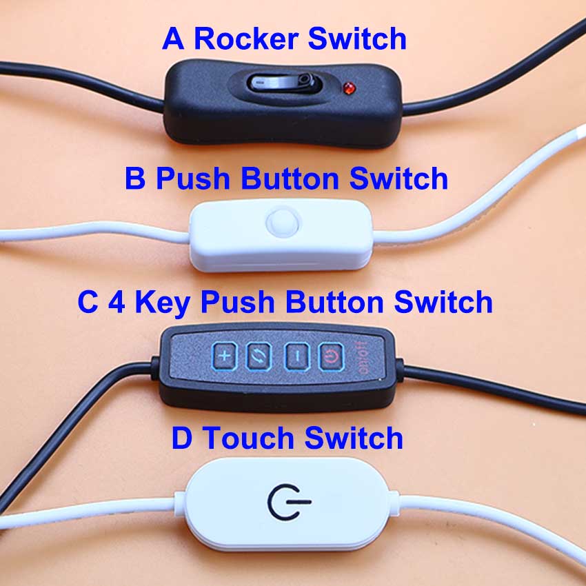 5V Switch Power Supply Wire US - Desk Setup Led Strip 评论和价格