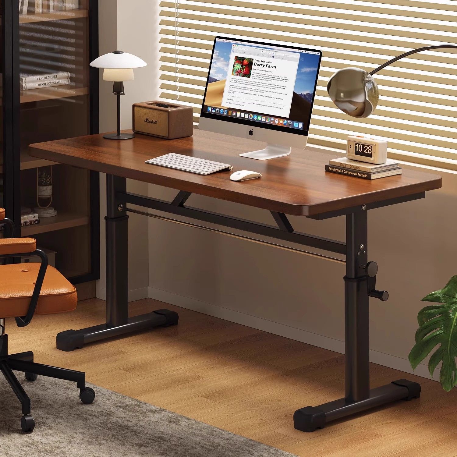 Modern Simple Adjustable Heigh - Desk Setup Laptop 评论和价格