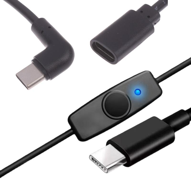 New 1/3Pcs USB-C To Type C Pow - Desk Setup Led Strip 评论和价格