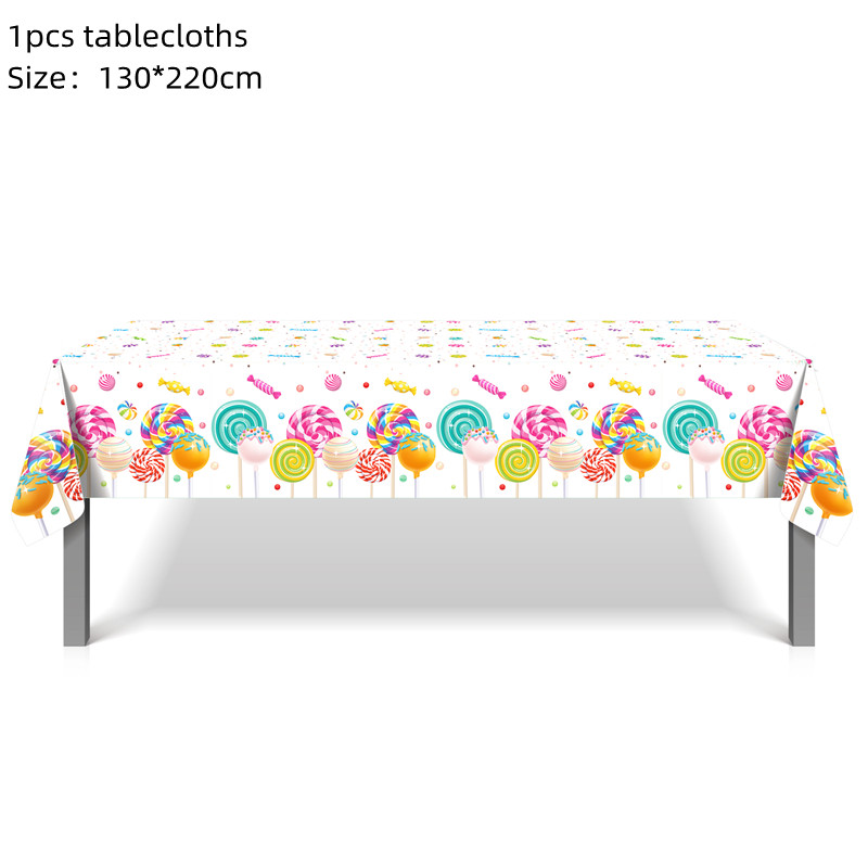 Disposable Tablecloth Lollipop - Desk Setup Wallpaper 评论和价格
