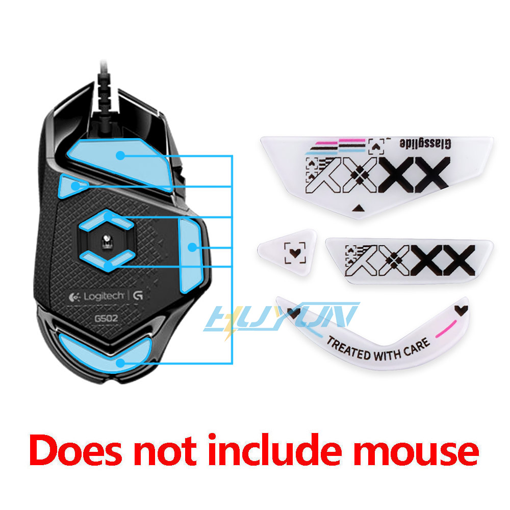 Tempered glass foot pads are s - Logitech Mouse G502 评论和价格