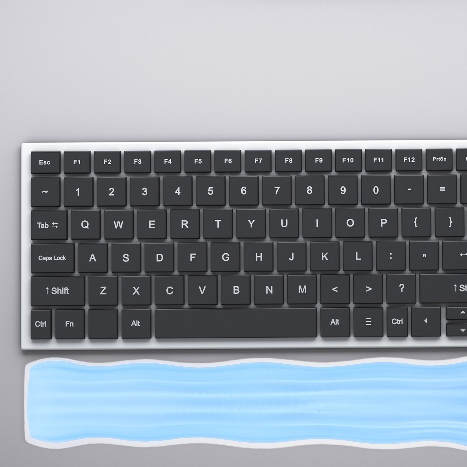 Transparent Silicone Keyboard  - Desk Setup Ergonomics 评论和价格