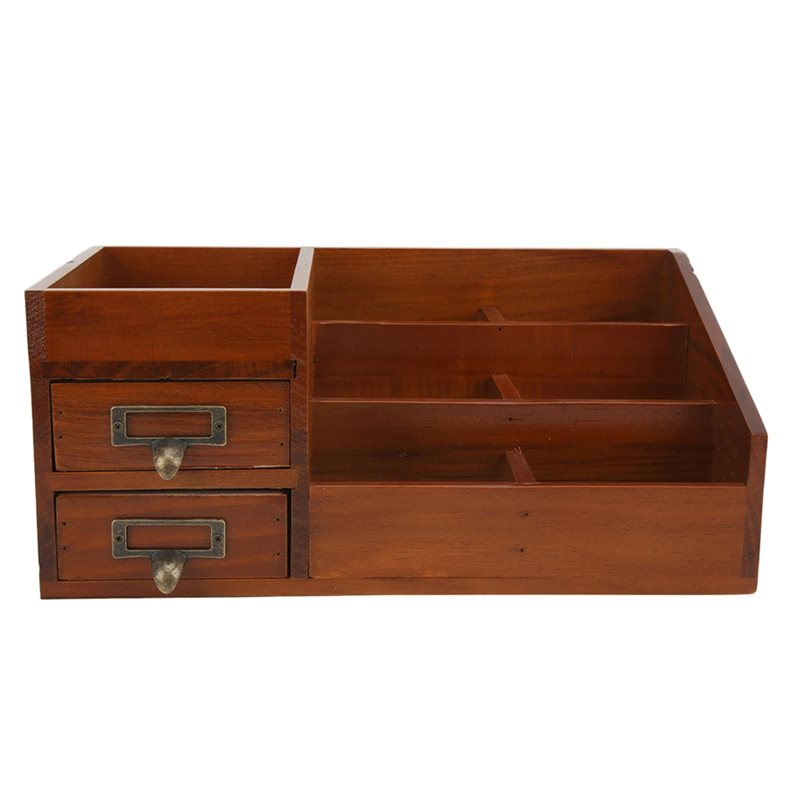 CHCH Wooden Storage Cabinet Re - Drawer Organizer Bamboo 评论和价格