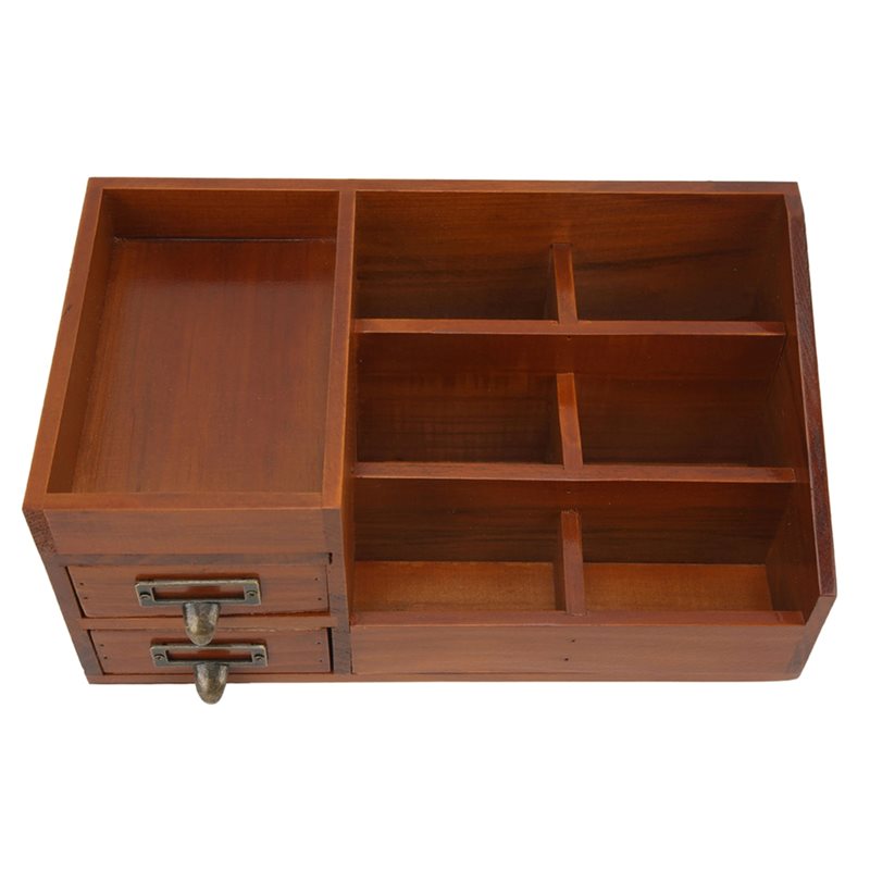 CHCH Wooden Storage Cabinet Re - Drawer Organizer Bamboo 评论和价格