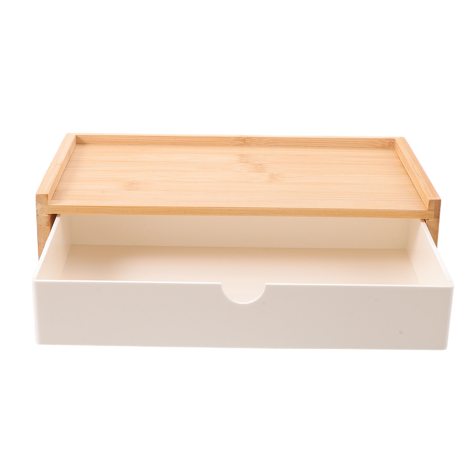 Bamboo Desktop Organizer Box S - Drawer Organizer Bamboo 评论和价格
