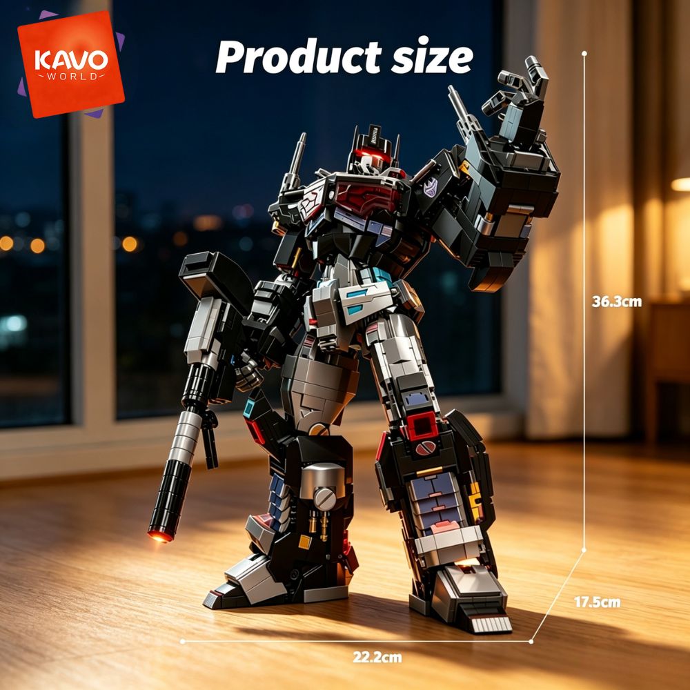 KAVOWORLD 2045pcs Future Mecha - Desk Setup Enthusiast 评论和价格