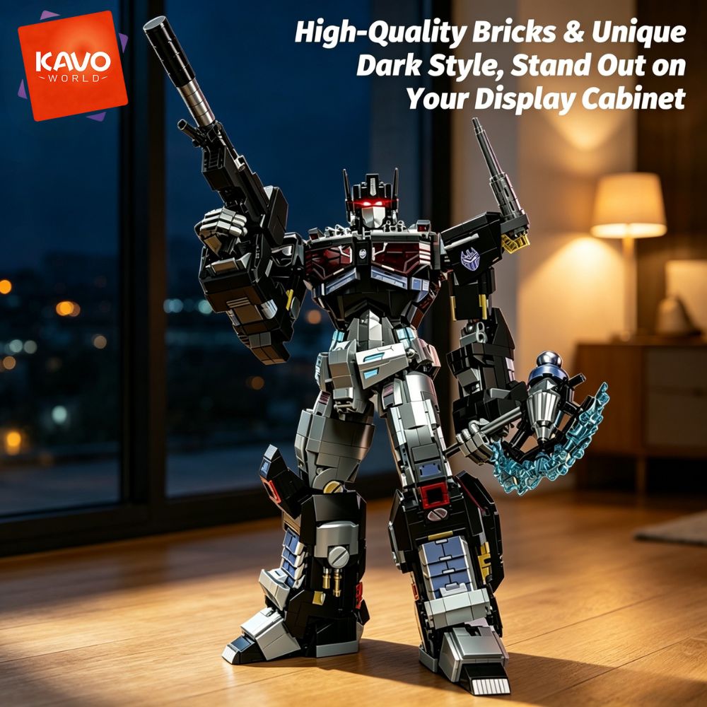 KAVOWORLD 2045pcs Future Mecha - Desk Setup Enthusiast 评论和价格