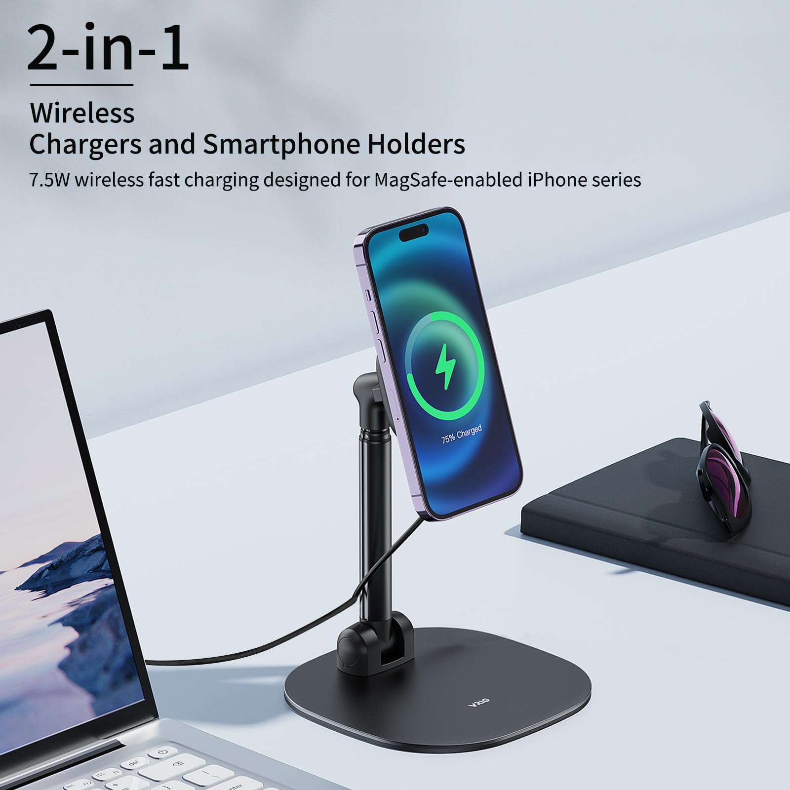 UURig VRig Desk Wireless Charg - Desk Setup Apple 评论和价格