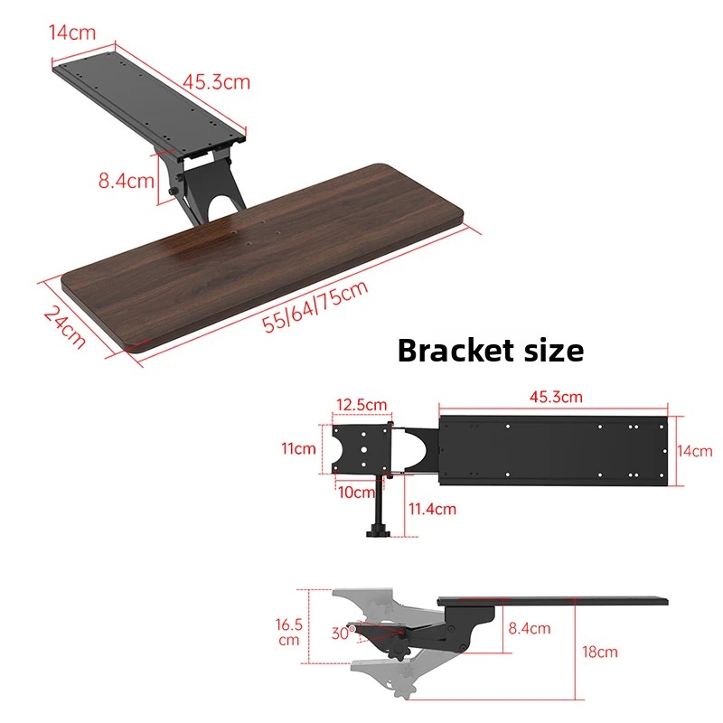 Ergonomic Under Desk Keyboard  - Desk Setup Ergonomics 评论和价格