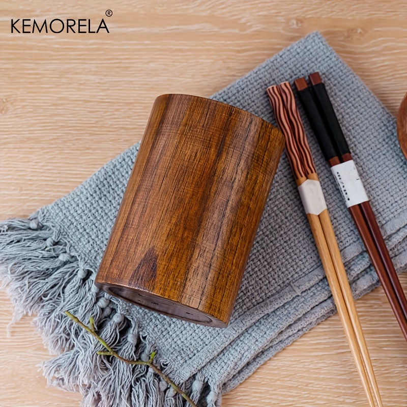 1PCS Wooden Chopsticks Holder  - Drawer Organizer Bamboo 评论和价格