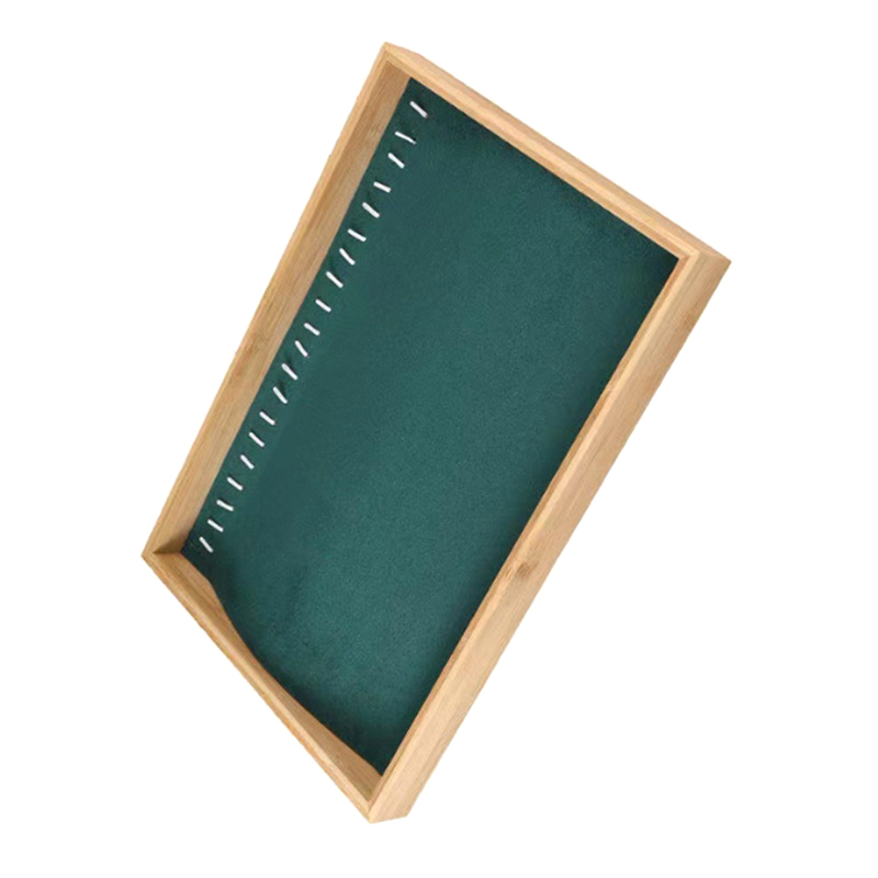 Velvet Bamboo Jewelry Display  - Drawer Organizer Bamboo 评论和价格