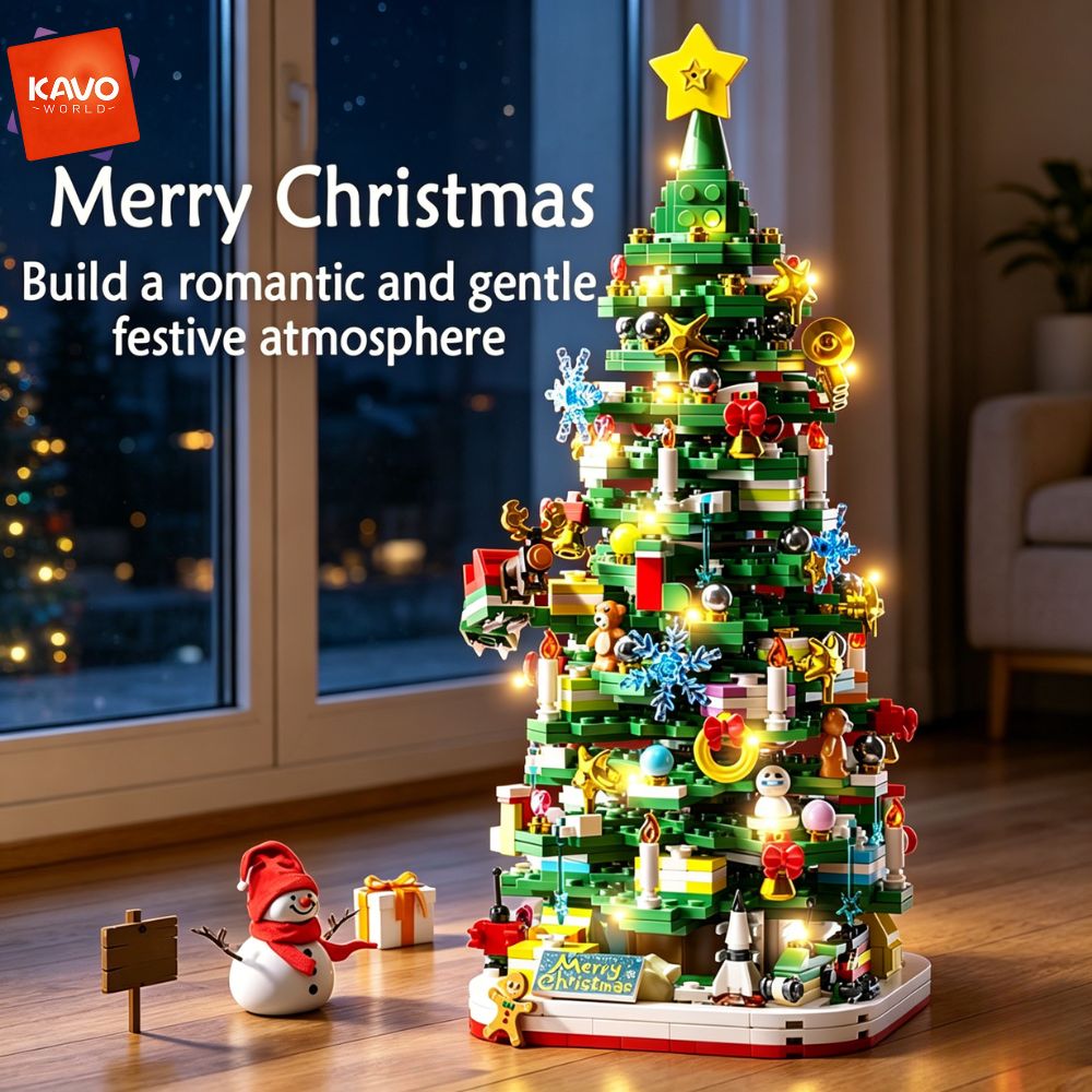 KAVOWORLD 1024pcs Christmas Tr - Desk Setup Enthusiast 评论和价格