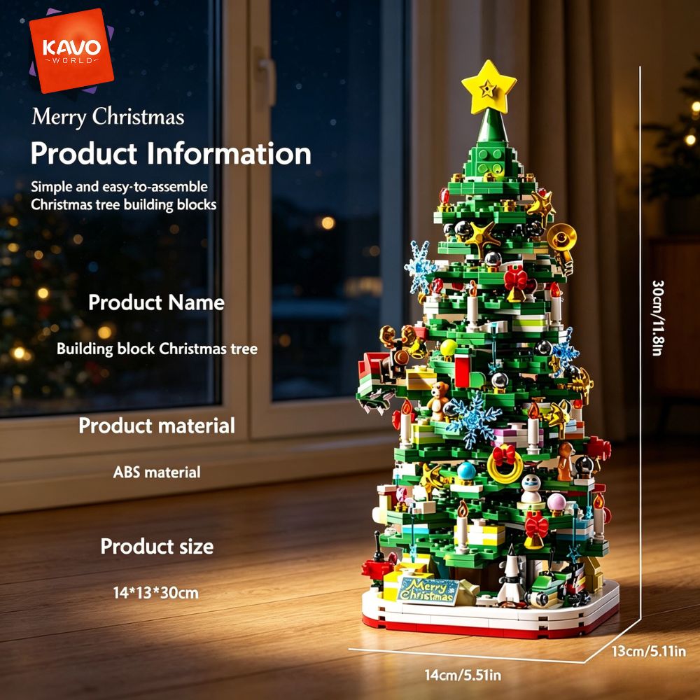 KAVOWORLD 1024pcs Christmas Tr - Desk Setup Enthusiast 评论和价格